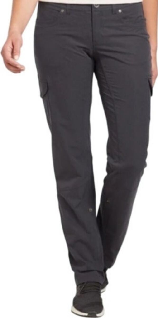 Kuhl Freeflex Roll Up Pants Mid Rise Cargo Pockets Relaxed Fit Outdoor Gray 8R